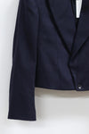 SAMUEL GUI YANG MW SIR Wool Jacket MWAW22BL04-1 Navy Blue